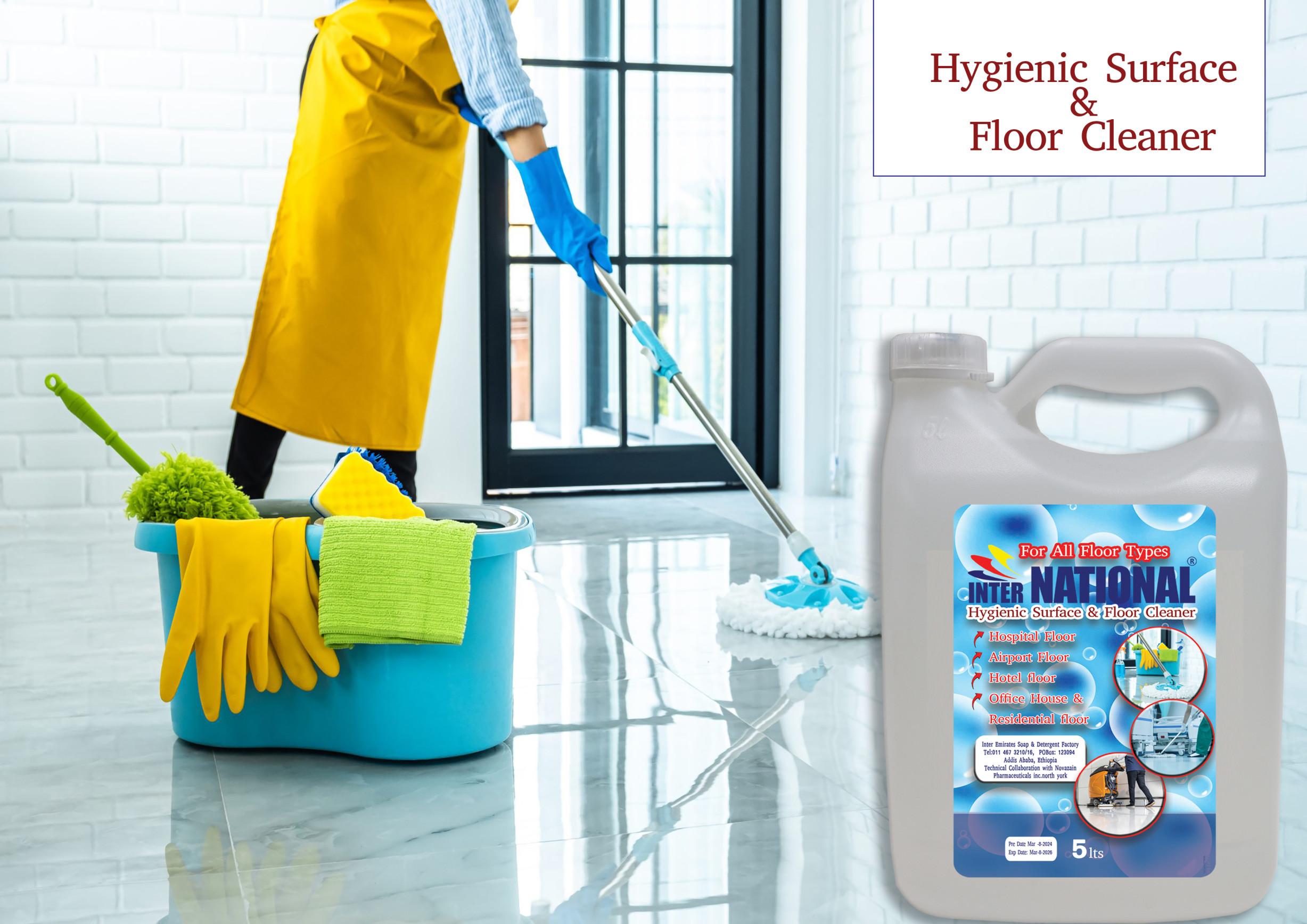 National  Hygienic Surface Floor Cleaner
